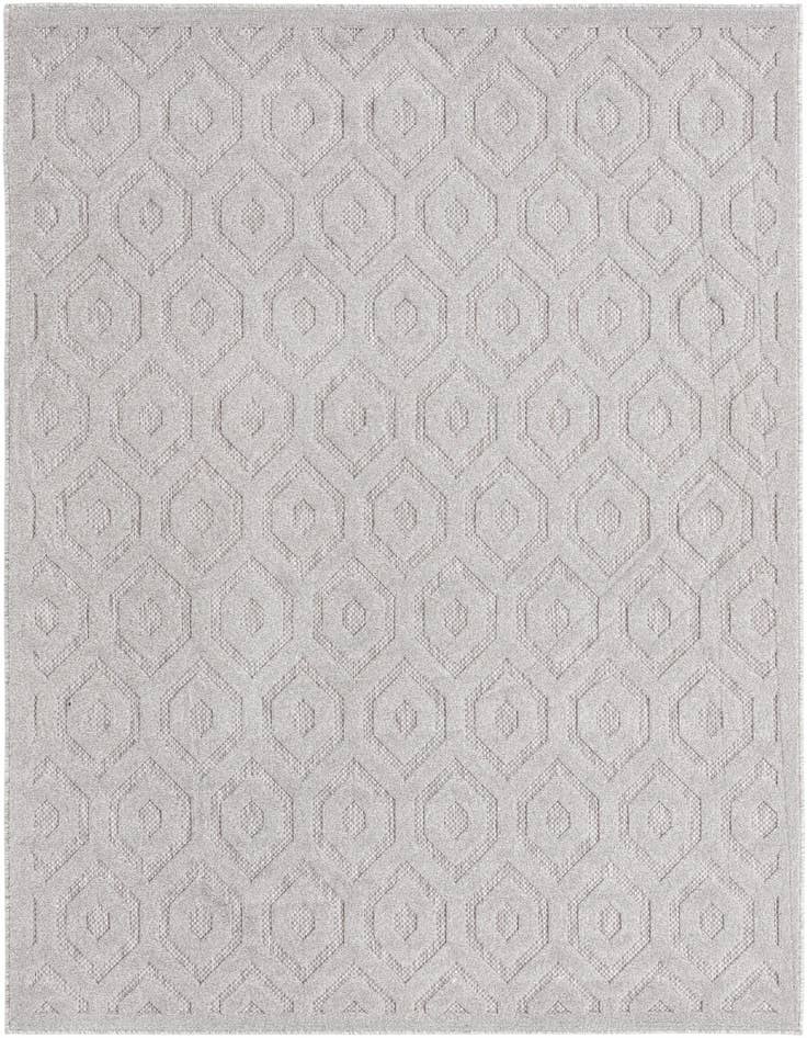 Detail image of 6' x 9' Easy-Clean Trellis Textured Indoor / Outdoor Rug