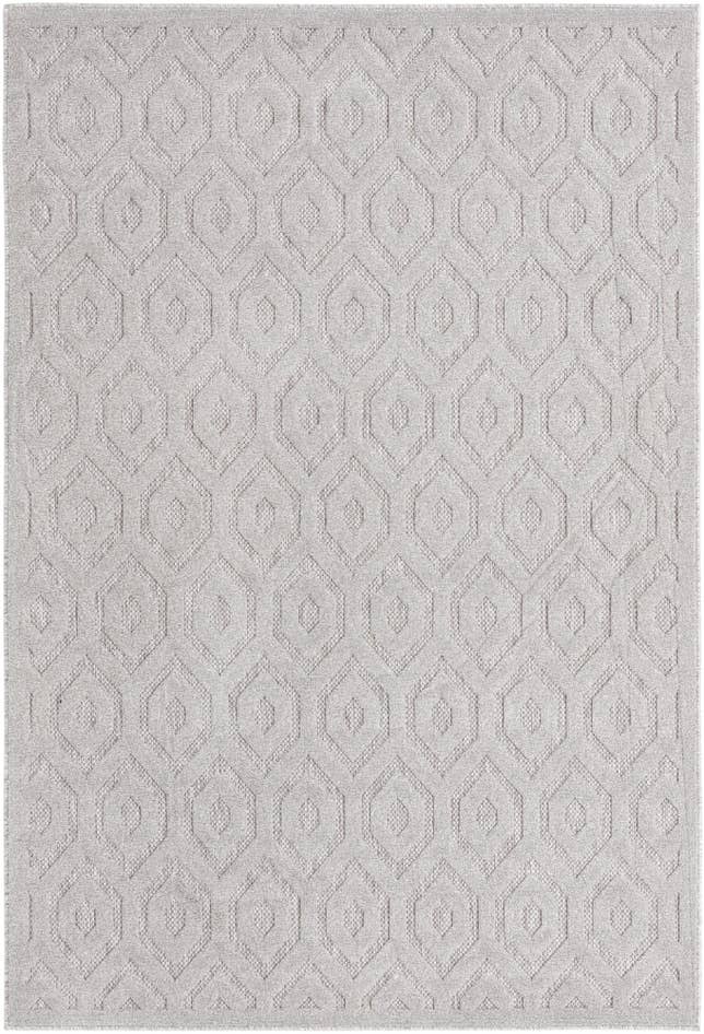 Detail image of 6' x 9' Easy-Clean Trellis Textured Indoor / Outdoor Rug