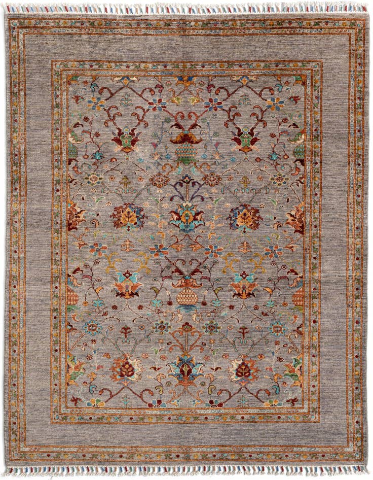 Detail image of 4' 11 x 6' 4 Rubin Wool Rug