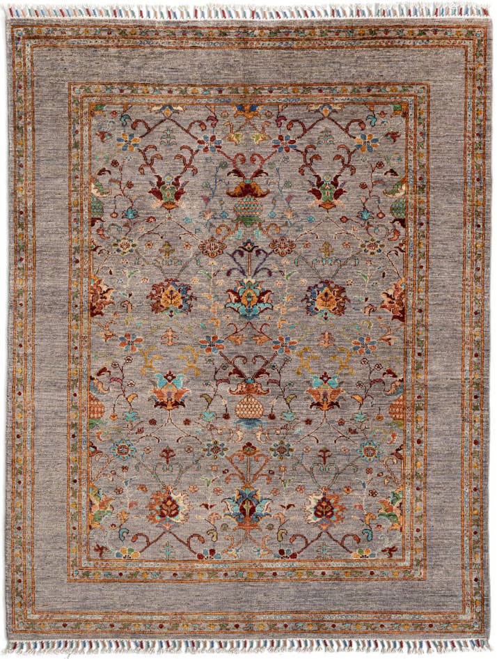 Detail image of 4' 11 x 6' 4 Rubin Wool Rug
