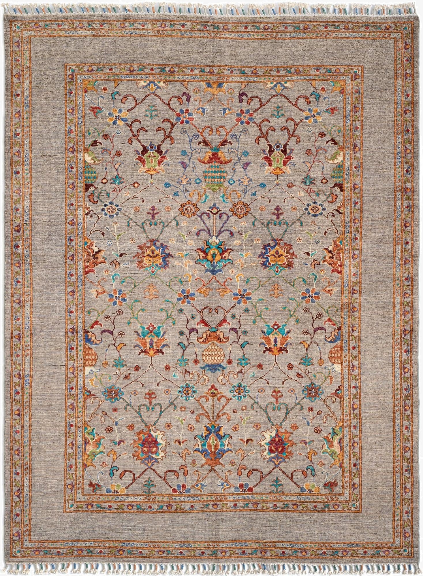 5' 1 x 6' 7 Rubin Wool Rug