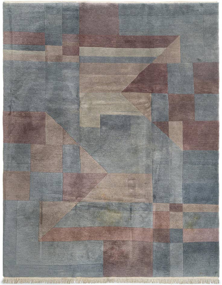 Detail image of 7' 10 x 11' 2 Tibet Wool Rug