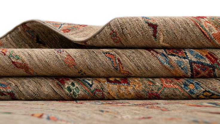 Detail image of 5' 9 x 7' Torkman Rug