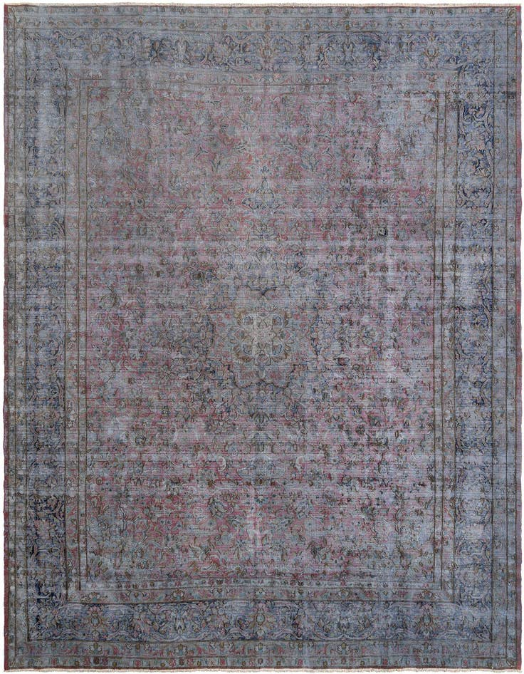Detail image of 9' 5 x 12' 9 Vintage Royal Wool Rug