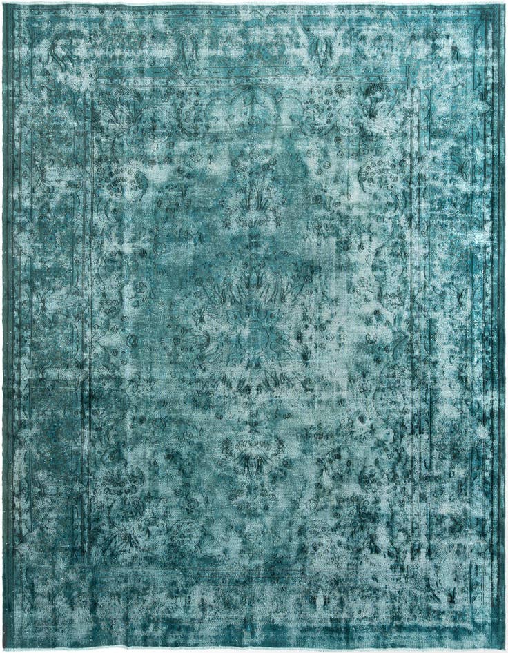 Detail image of 9' 5 x 12' Vintage Royal Wool Rug