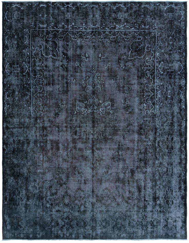 Detail image of 9' 9 x 13' Vintage Royal Wool Rug
