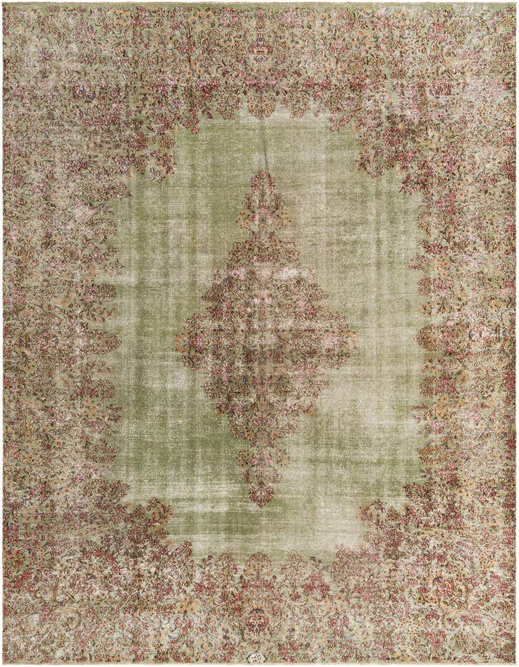 Detail image of 9' 1 x 13' 3 Vintage Royal Wool Rug