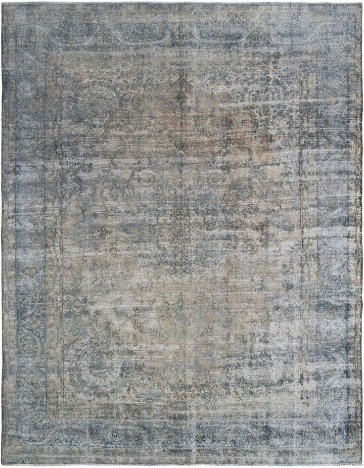 Detail image of 9' 6 x 12' 6 Vintage Royal Wool Rug