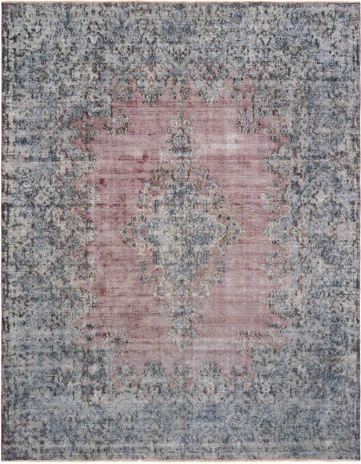 Detail image of 9' 7 x 12' 10 Vintage Royal Wool Rug