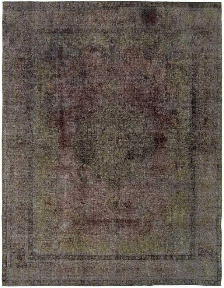 Detail image of 9' 8 x 13' Hand Knotted Vintage Royal Persian Wool Rug