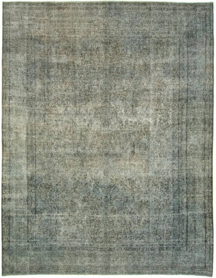 Detail image of 9' 6 x 13' 5 Hand Knotted Vintage Royal Persian Wool Rug