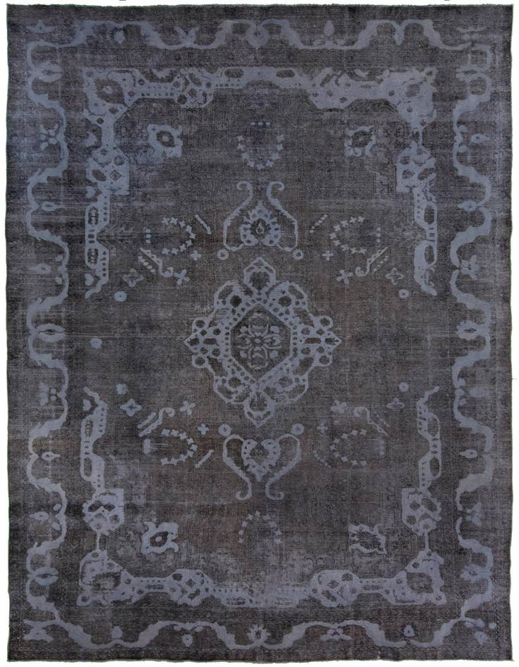 Detail image of 9' 10 x 13' 10 Hand Knotted Vintage Royal Persian Wool Rug