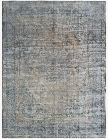 9' 6 x 12' 6 Vintage Royal Wool Rug