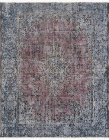 9' 8 x 12' 4 Vintage Royal Wool Rug