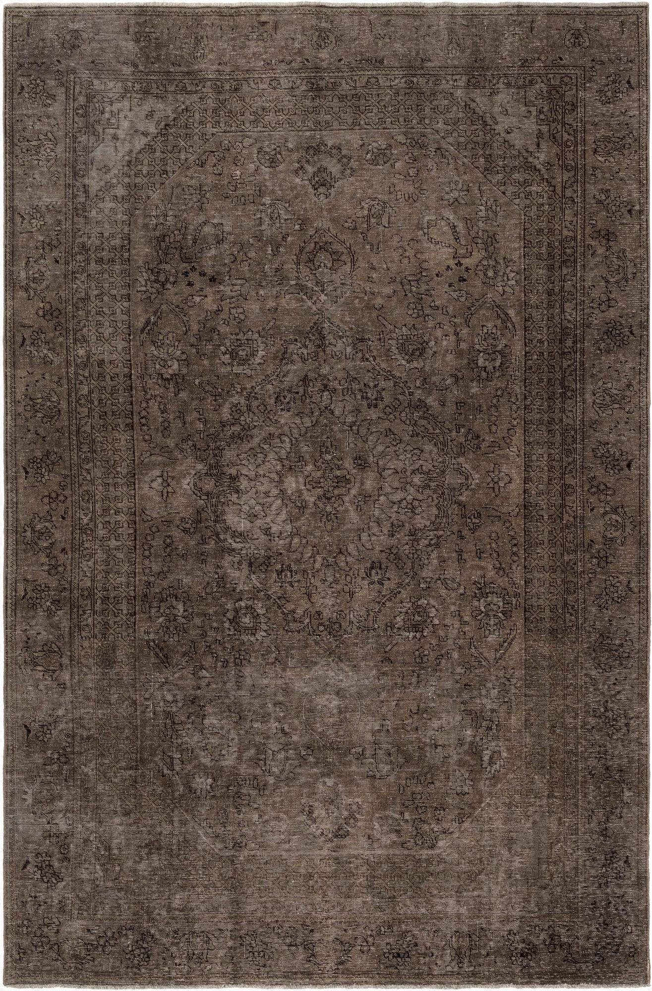 6' 4 x 9' 9 Vintage Royal Wool Rug