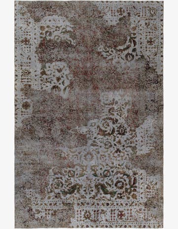 6' 3 x 9' 8 Vintage Royal Wool Rug