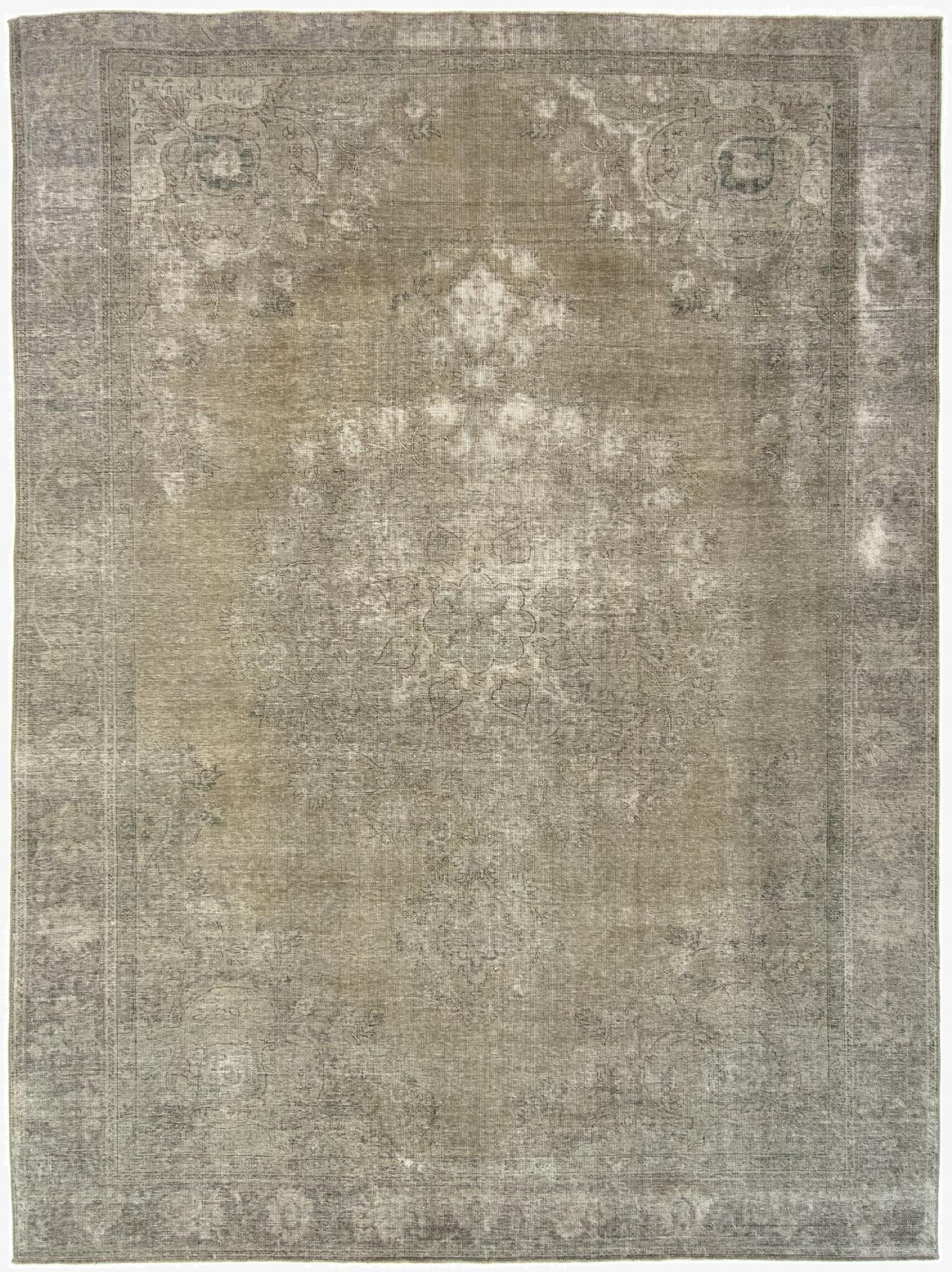 9' 2 x 12' 6  Hand Knotted Vintage Royal Persian Wool Rug