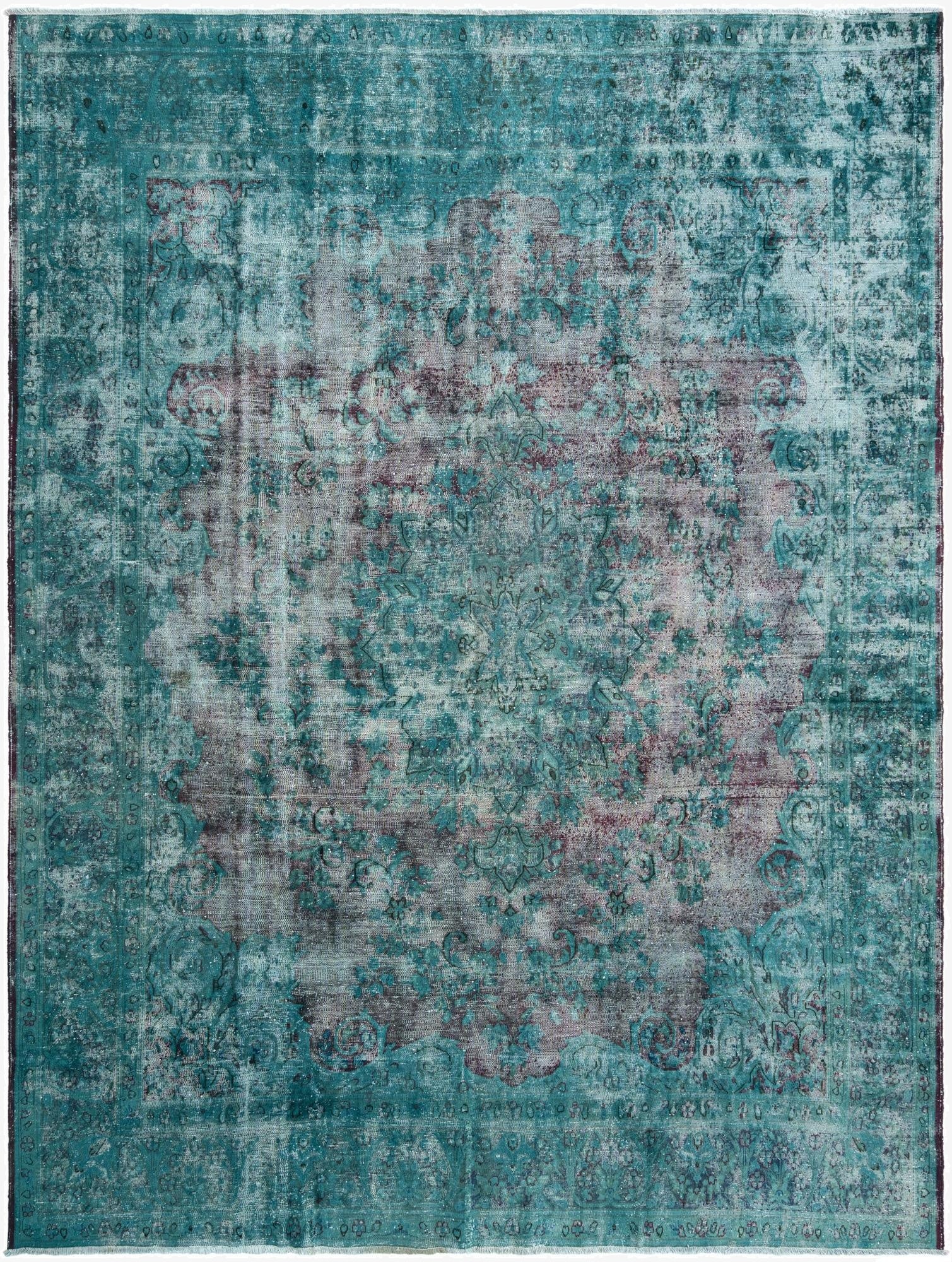 9' 7 x 12' 6 Vintage Royal Wool Rug