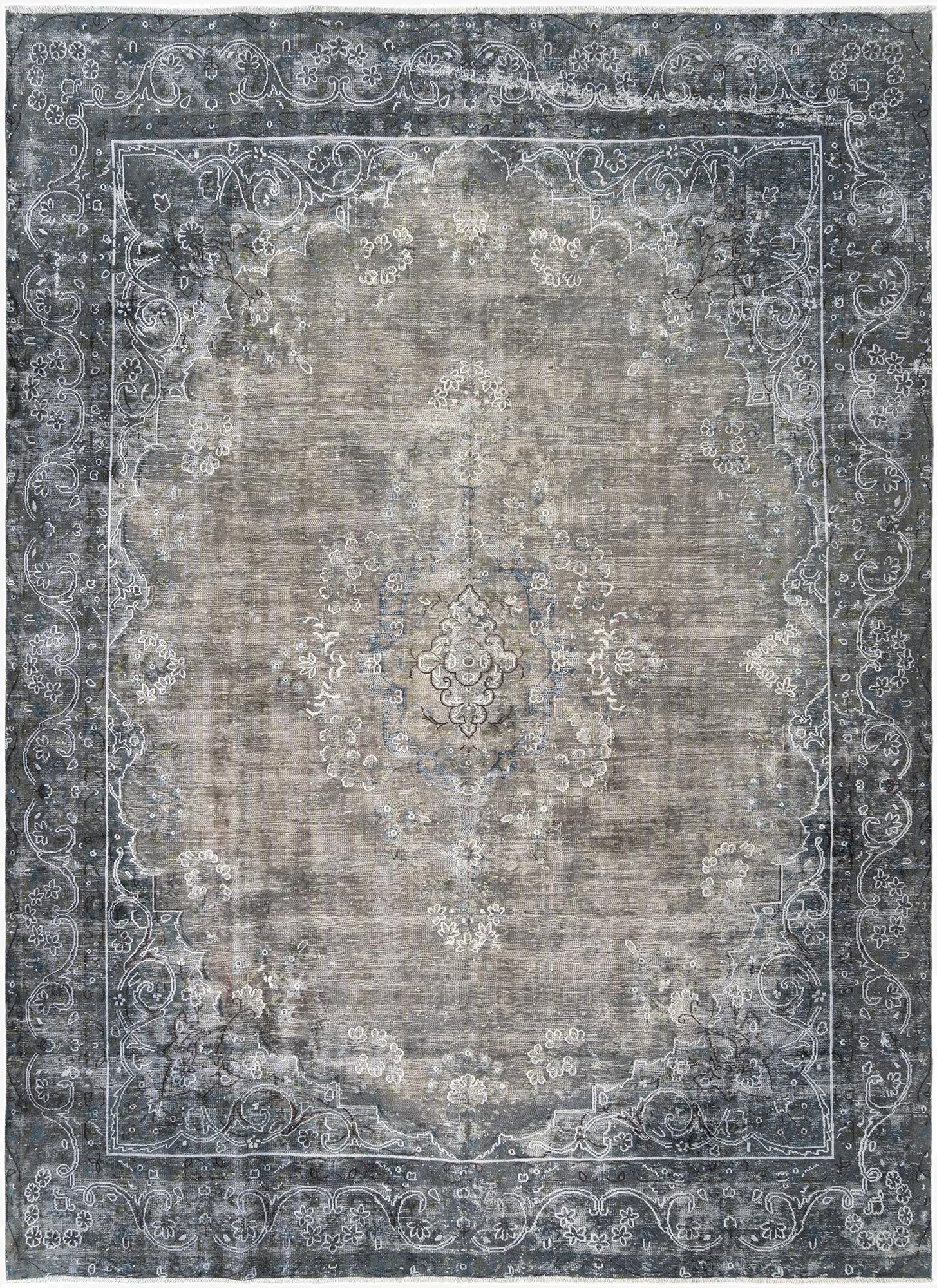 9' 7 x 12' 9 Vintage Royal Wool Rug