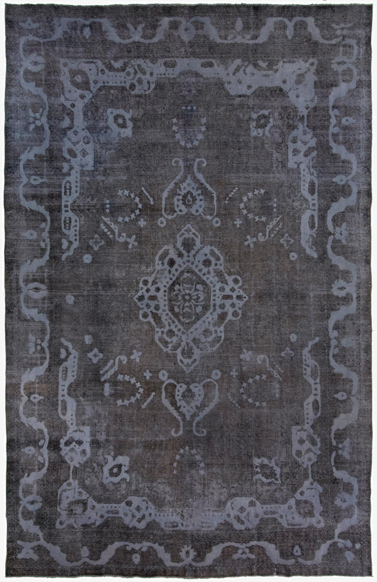 9' 10 x 13' 10  Hand Knotted Vintage Royal Persian Wool Rug