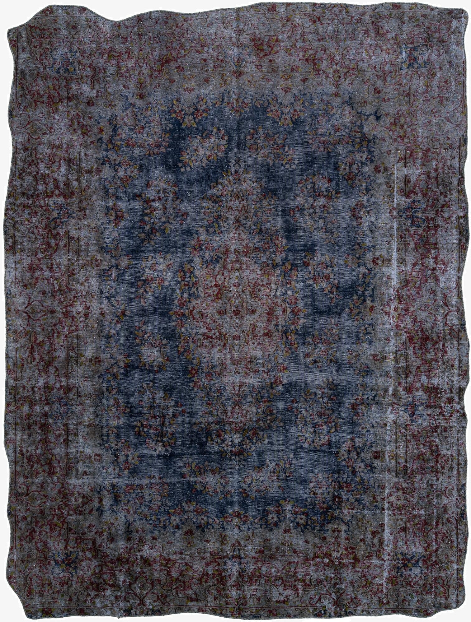 7' 8 x 10' 4 Vintage Royal Wool Rug