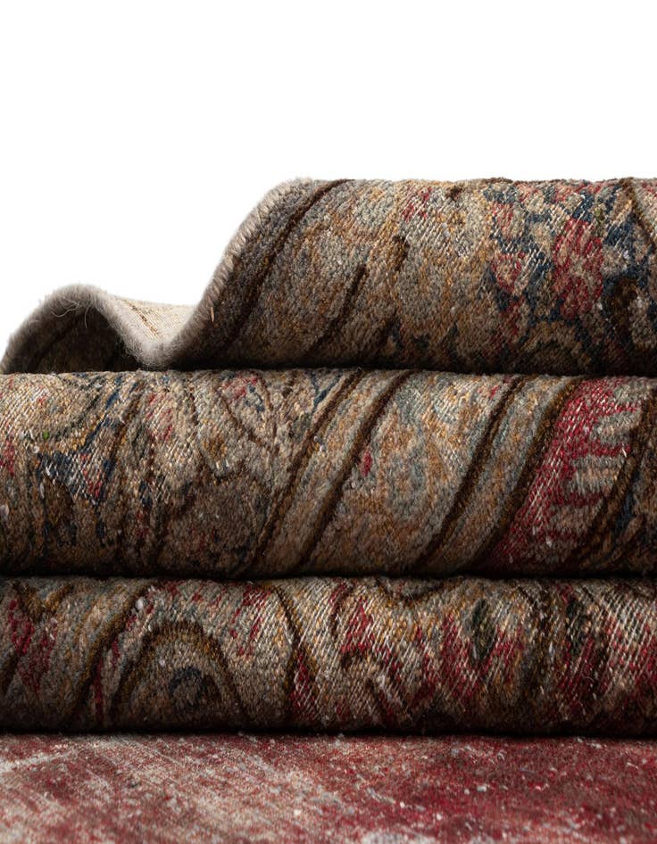 Detail image of 9' 1 x 12' 9 Vintage Wool Rug