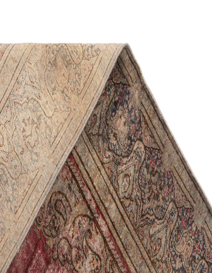 Detail image of 9' 1 x 12' 9 Vintage Wool Rug