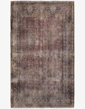 4' 9 x 8' 4 Vintage Wool Rug