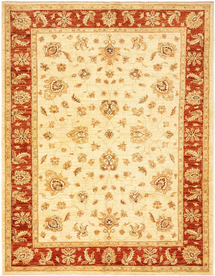 Detail image of 6' 4 x 8' 10 Ziegler Wool Rug