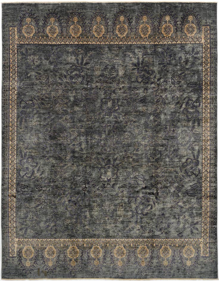 Detail image of 7' 10 x 9' 11 Ziegler Wool Rug