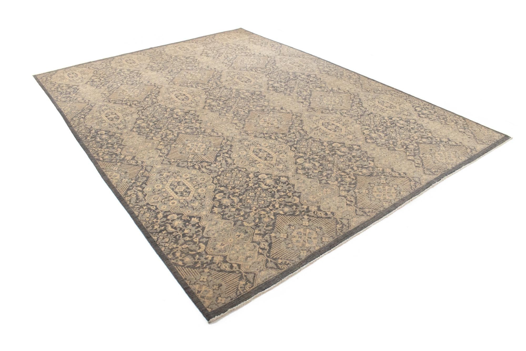 9' 10 x 13' Ziegler Wool Rug