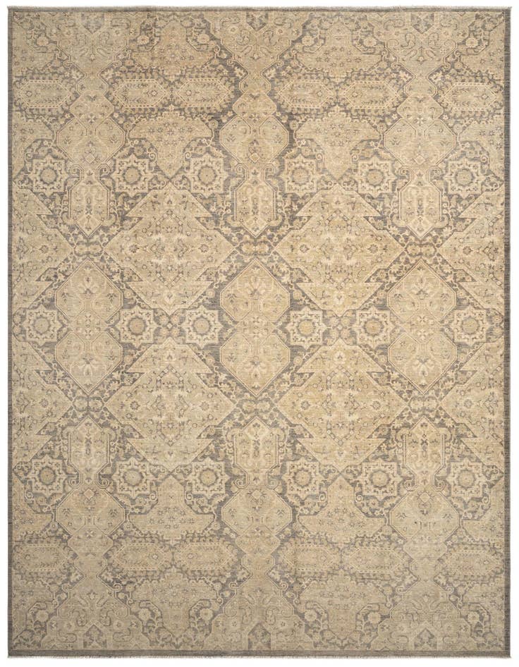 Detail image of 8' 10 x 12' 2 Ziegler Wool Rug