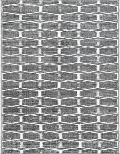 Detail image of 2' 7 x 13' Lattice Trellis Runner Rug