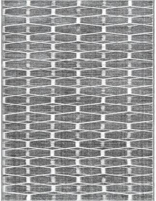 Detail image of 2' 7 x 16' 5 Lattice Trellis Runner Rug
