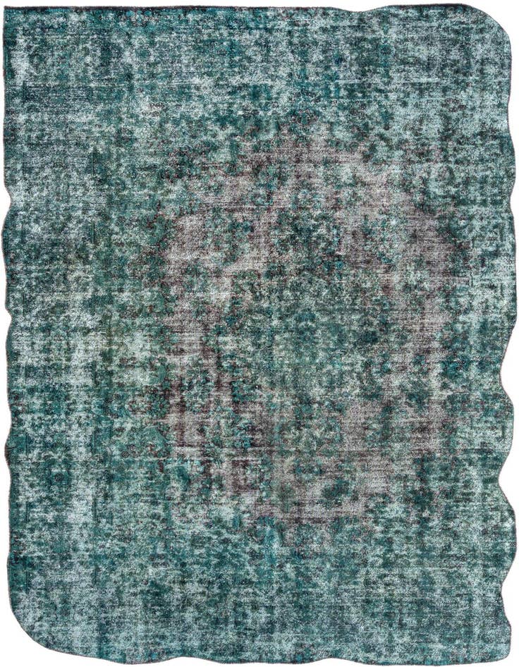 Detail image of 7' 5 x 12' 7 Vintage Royal Wool Runner Rug