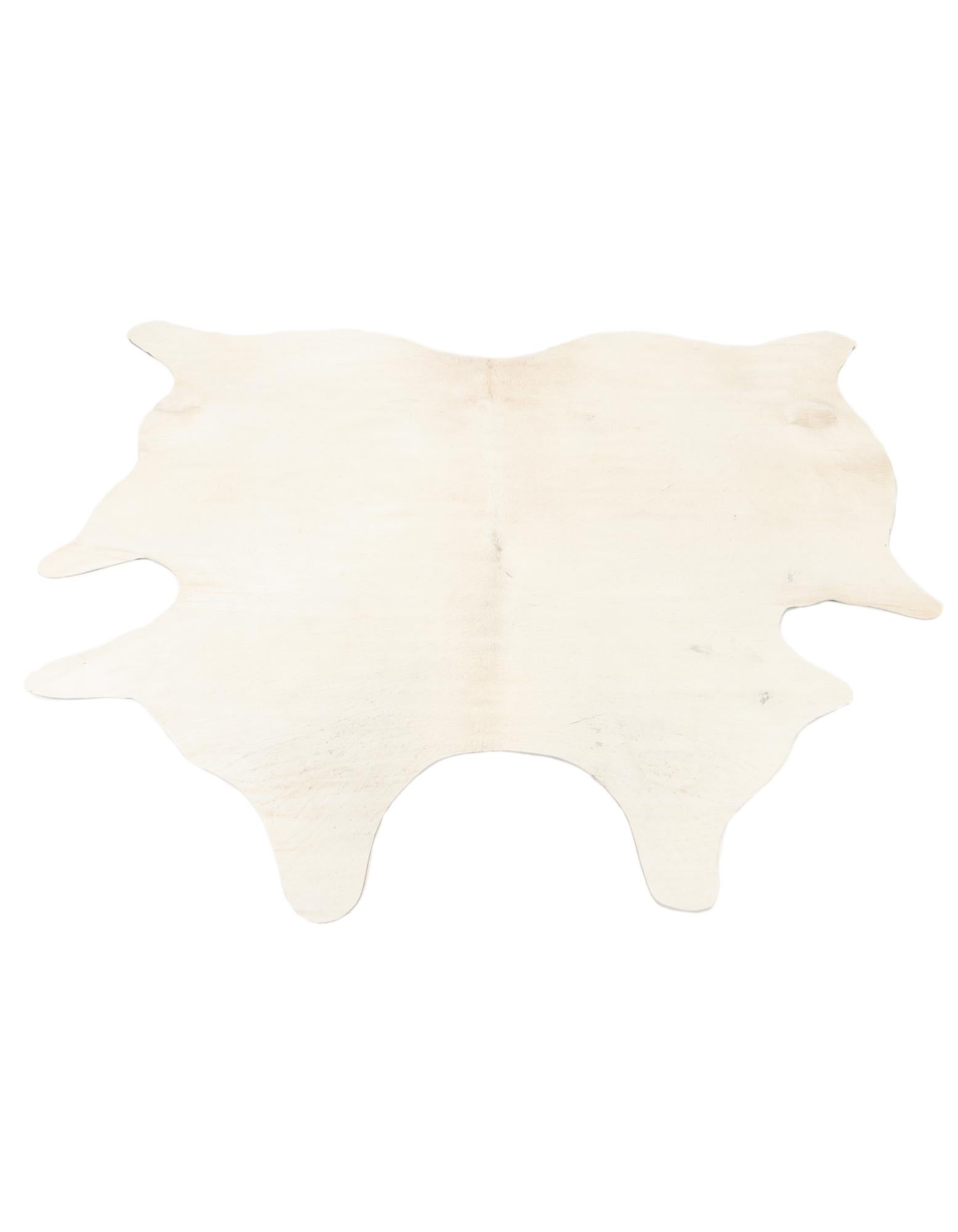 6' 4 x 6' 4 Cowhide Leather Square Rug