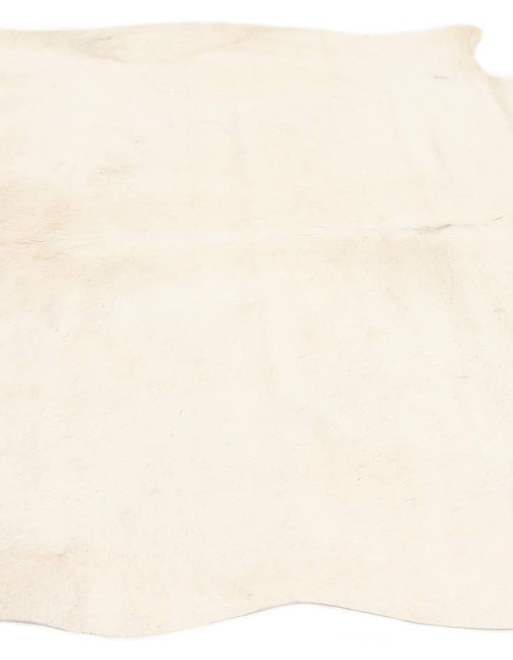 Detail image of 6' 4 x 6' 4 Cowhide Leather Square Rug