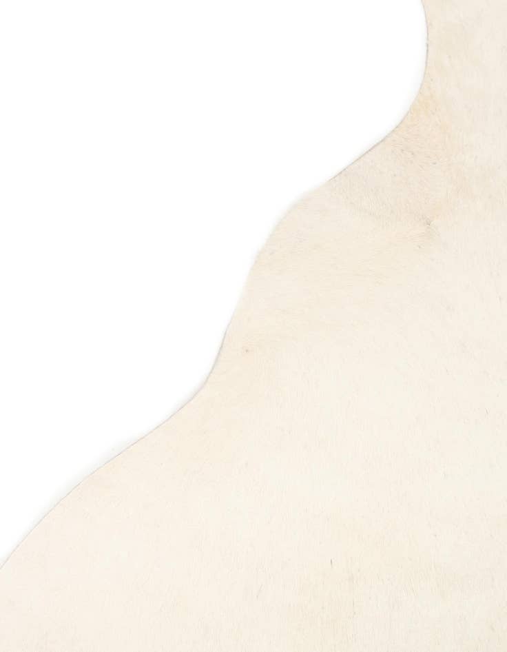 Detail image of 6' 4 x 6' 4 Cowhide Leather Square Rug