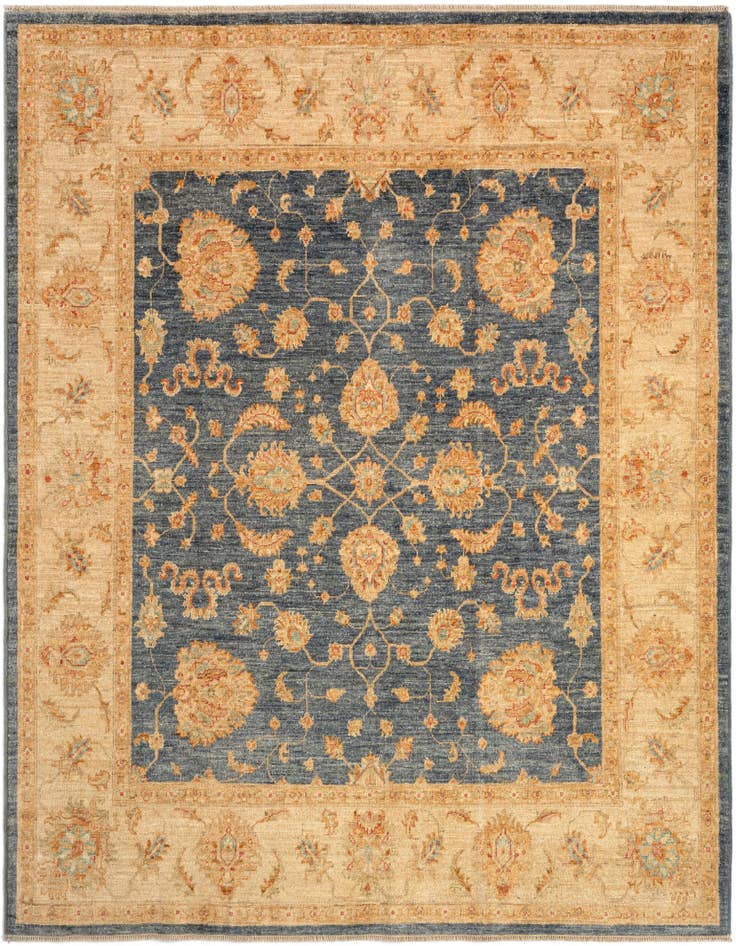 Detail image of 6' 8 x 6' 9 Kaizar Wool Square Rug