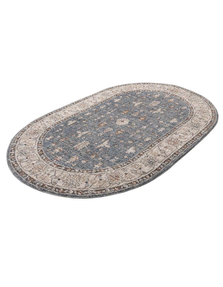 Detail image of 5' 3 x 8' Eco Traditional Oval Rug