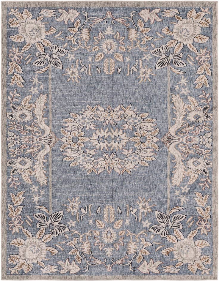 Detail image of 5' 3 x 8' Eco Traditional Rug