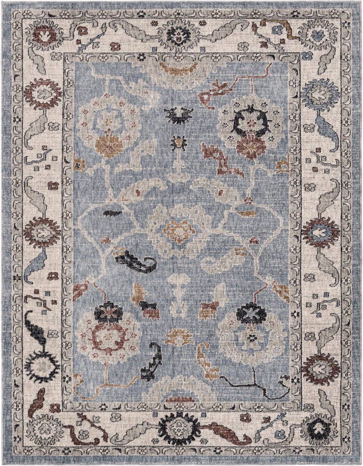 Detail image of 5' 3 x 8' Eco Traditional Rug