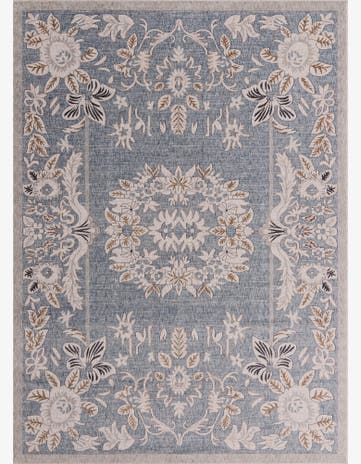 Harbor Blue Eco Traditional Rug