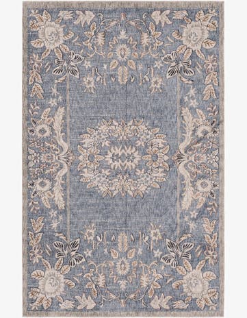 Harbor Blue Eco Traditional Rug