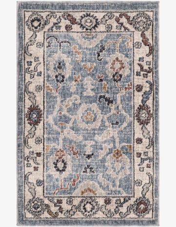 Harbor Blue Eco Traditional Rug