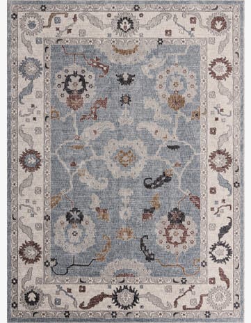 Harbor Blue Eco Traditional Rug
