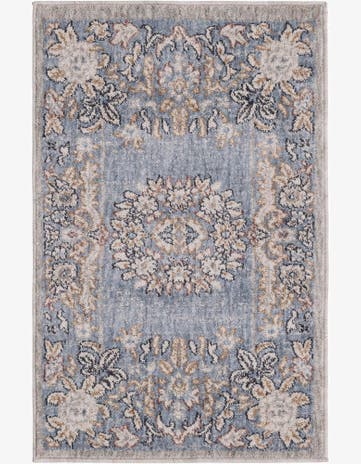 Harbor Blue Eco Traditional Rug