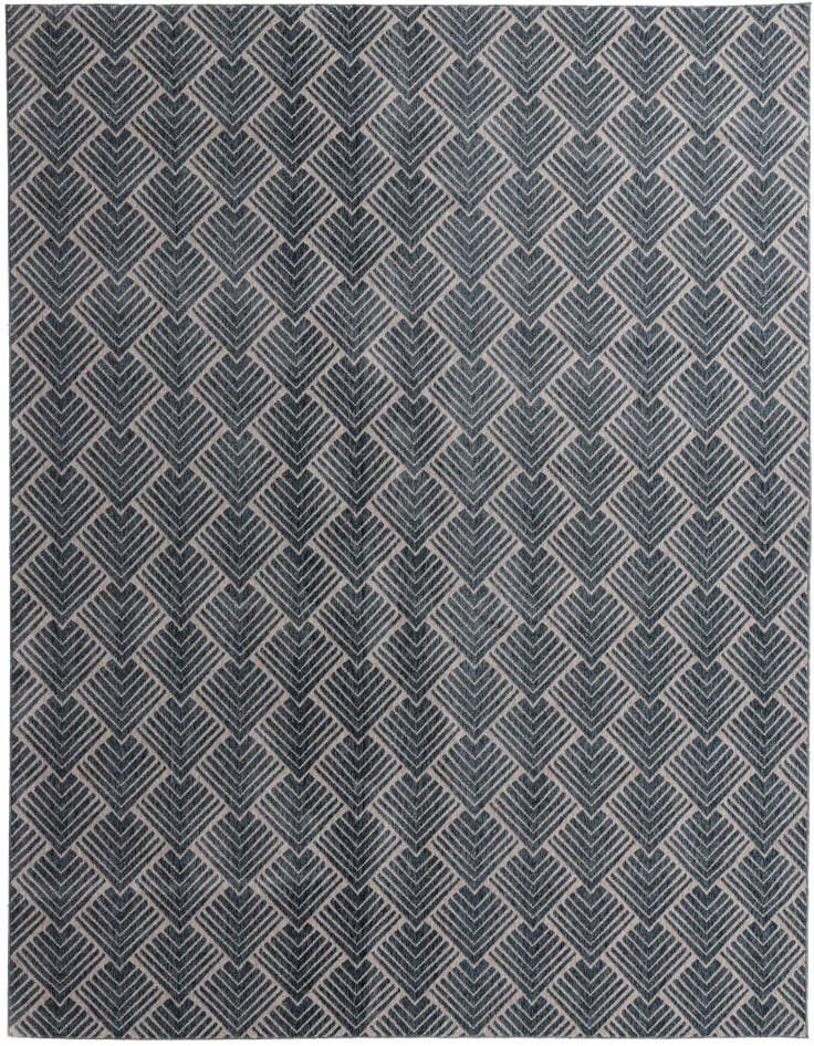 Detail image of 10' x 13' Eco Trellis Rug