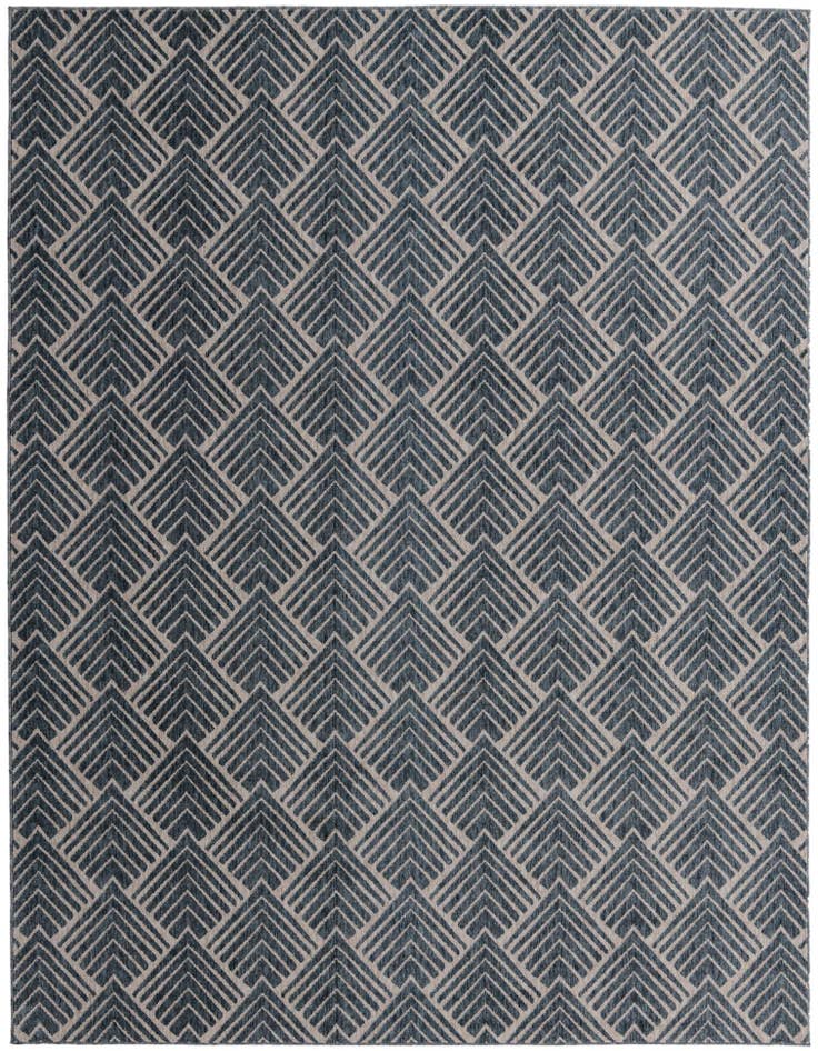 Detail image of 7' 10 x 10' Eco Trellis Rug