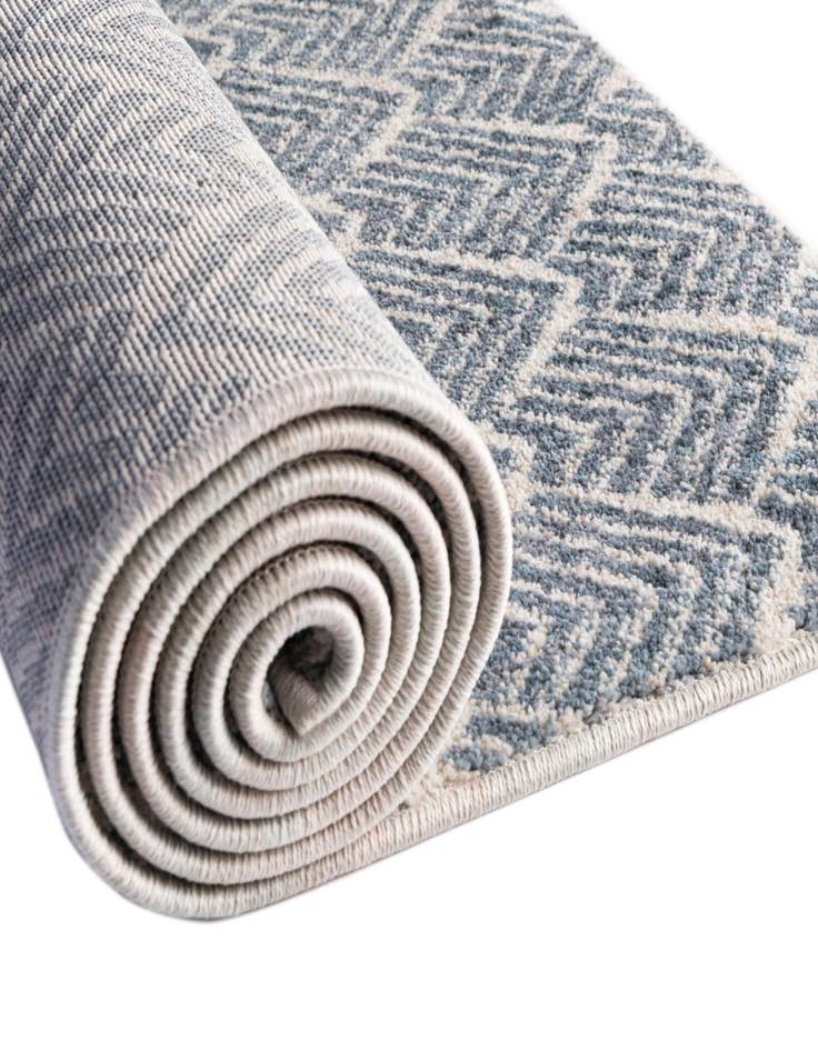 Detail image of 10' x 13' Eco Trellis Rug